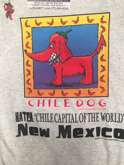 Chile Dog print design