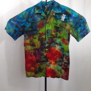 Childs Tie Dye Hawaiian Shirt