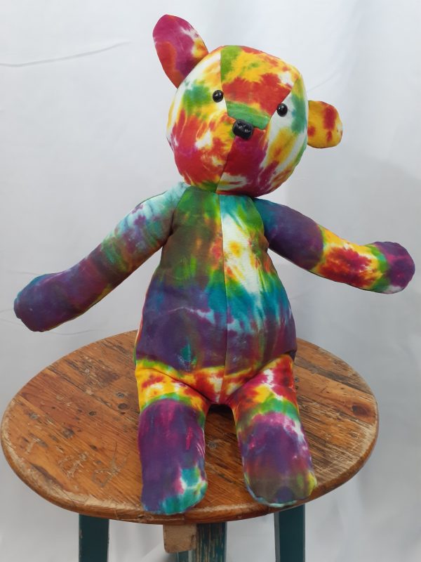 Custom Tie Dye Teddy Bear